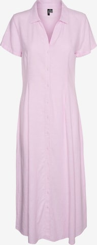 VERO MODA - Vestido camisero 'LINN' en rosa: frente