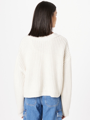 Urban Classics Knit Cardigan in Beige