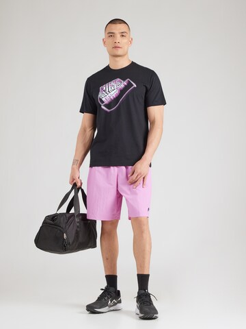 Nike Sportswear Loosefit Byxa 'CLUB' i rosa