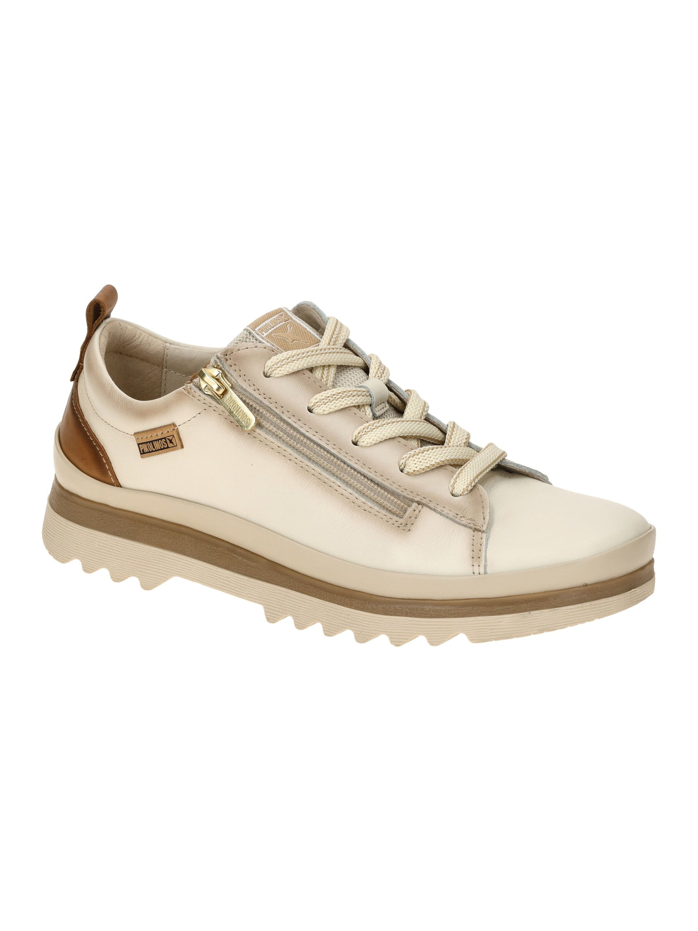 PIKOLINOS - Calzado deportivo con cordones 'Vigo' en beige: frente
