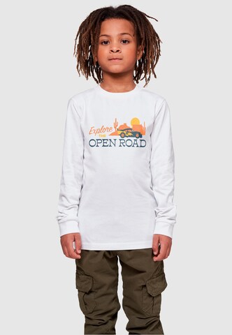 T-Shirt 'Cars - Explore The Open Road' ABSOLUTE CULT en blanc : devant