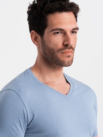 T-Shirt 'OM-TSBS-0145' Ombre en bleu