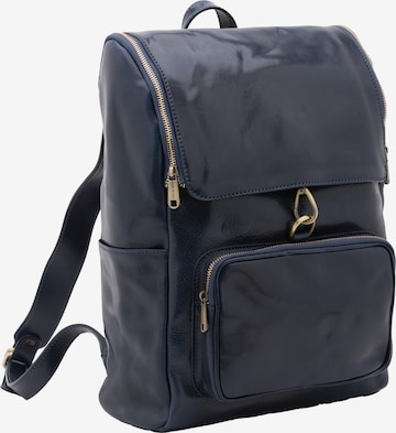 Sac à dos Viola Castellani en bleu : devant