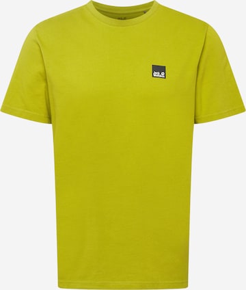 JACK WOLFSKINTehnička sportska majica - zelena boja: prednji dio