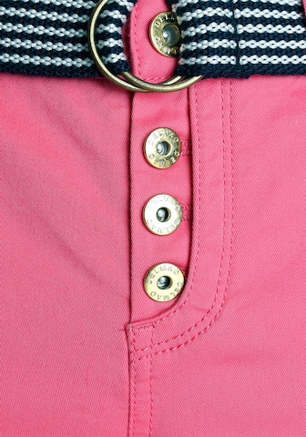 DELMAO Regular Chino Pants in Pink