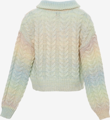 MYMO Knit cardigan in Mixed colours