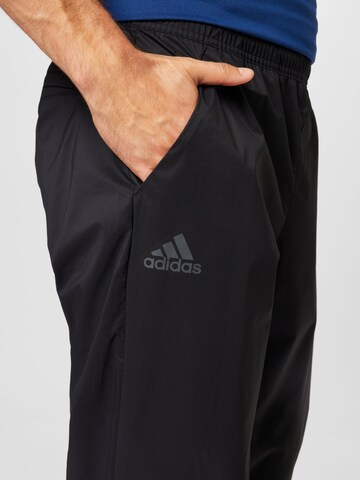 Regular Pantalon de sport ADIDAS GOLF en noir