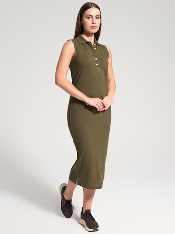 NOWIHT Jurk 'Genevieve' in Groen