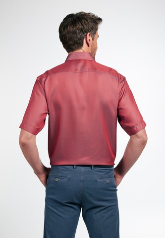 ETERNA Comfort fit Button Up Shirt in Red