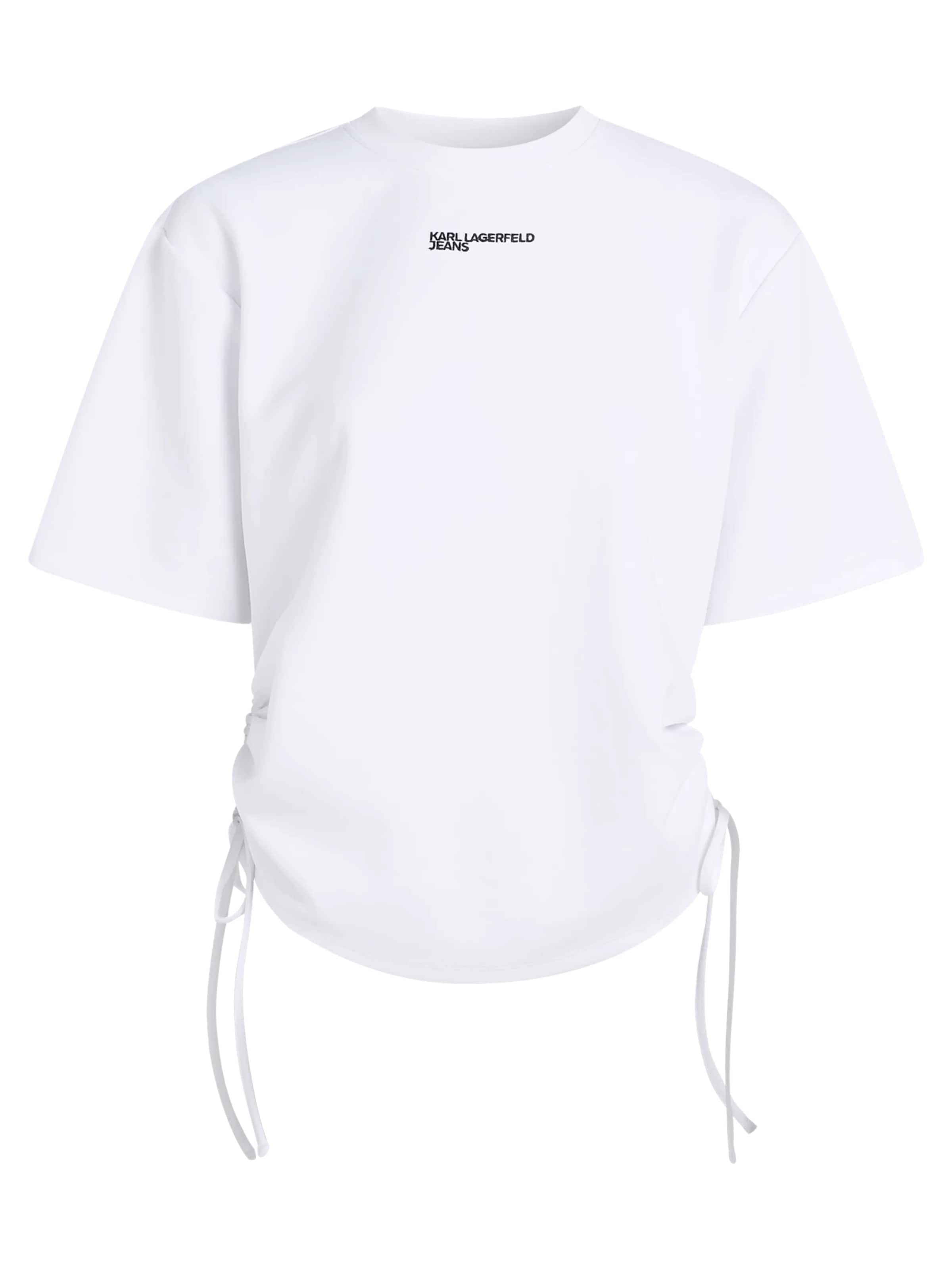 KARL LAGERFELD JEANS Tričko - Biela: predná strana