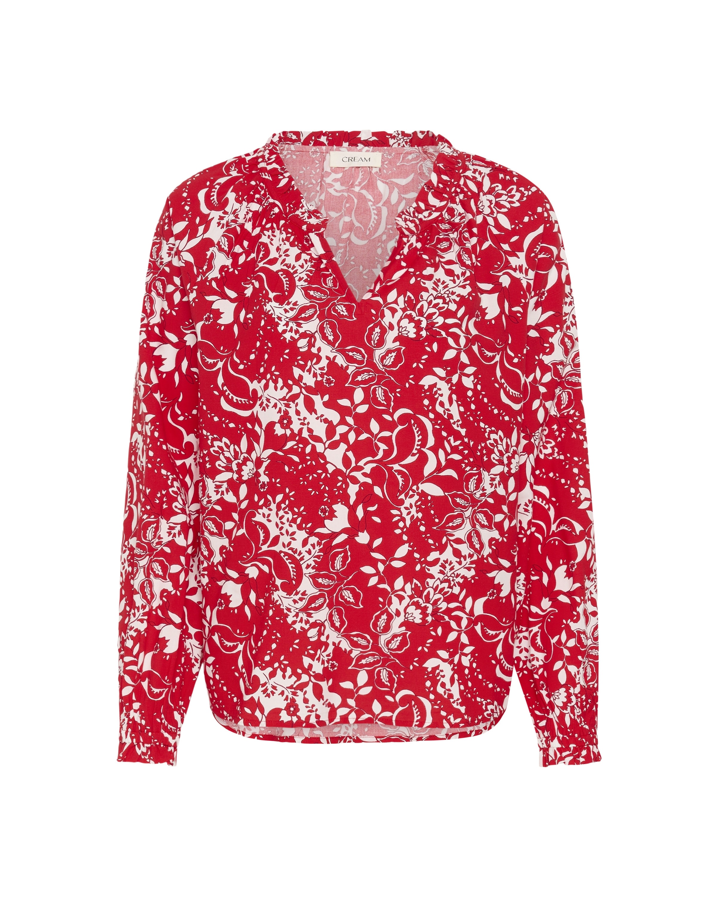 Bluză 'CRTiah' de la Cream pe roșu: față