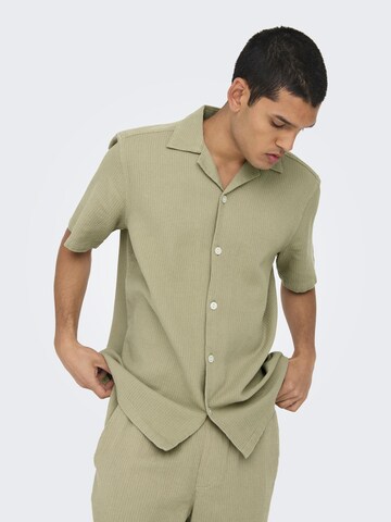 Only & Sons Regular fit Overhemd 'ONSBertil' in Grijs