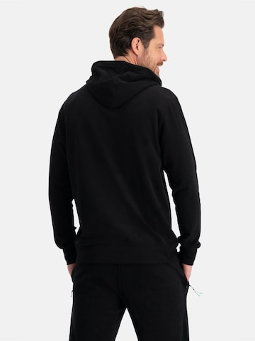 Bamboo basics Sweatshirt 'Lounge hoodie Boas' in Zwart