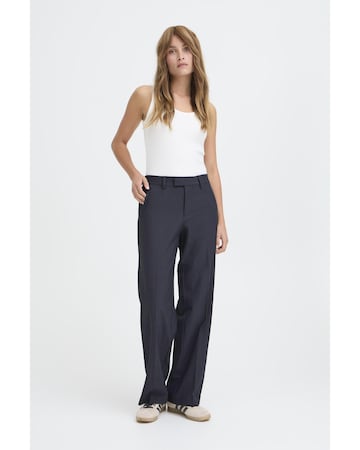 Wide Leg Pantalon à pince 'BINDY' Pulz en bleu