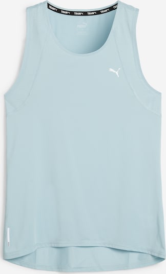 PUMA Sporttop in de kleur Pastelblauw / Wit, Productweergave