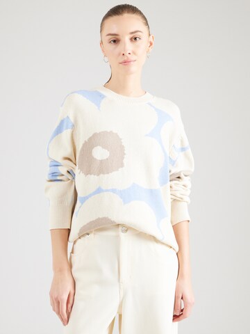 Pull-over 'SESONKI UNIKKO' Marimekko en bleu : devant