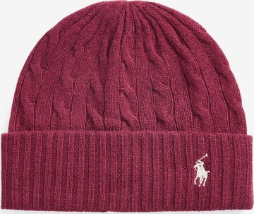 Polo Ralph Lauren Beanie in Purple: front