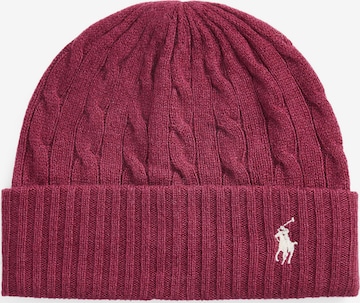 Polo Ralph Lauren Beanie in Purple: front