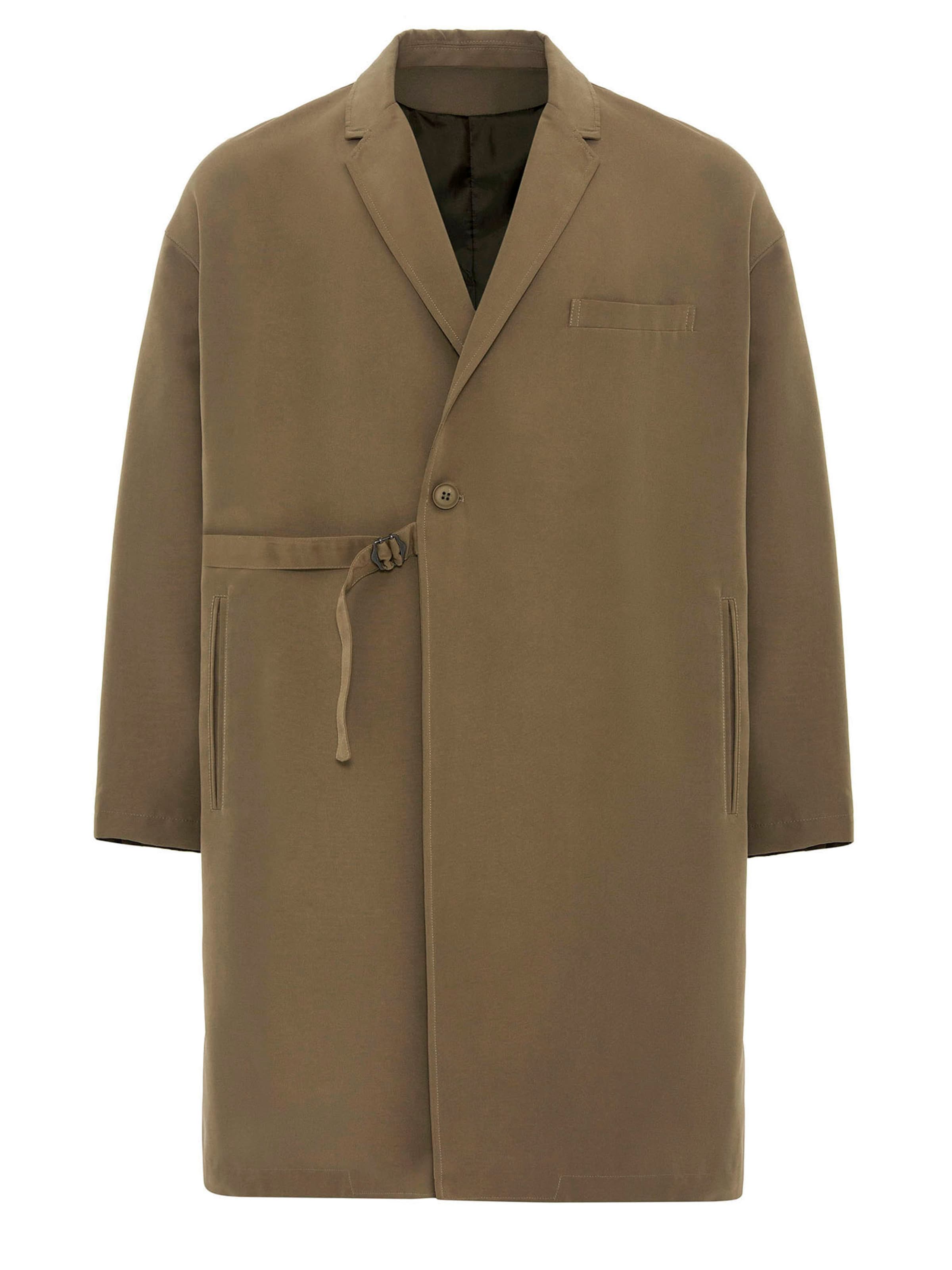 Antioch Демисезонное пальто в Коричневый: спереди