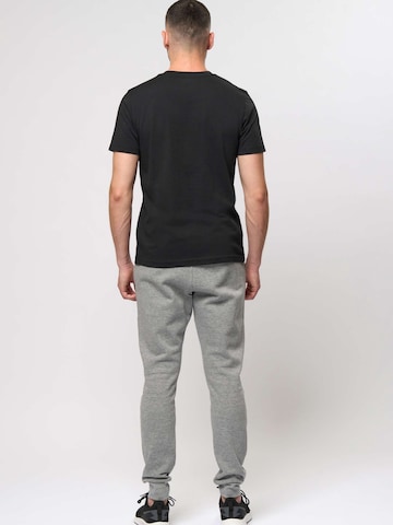 KAPPA Regular Trousers ' Logo Caseri ' in Black