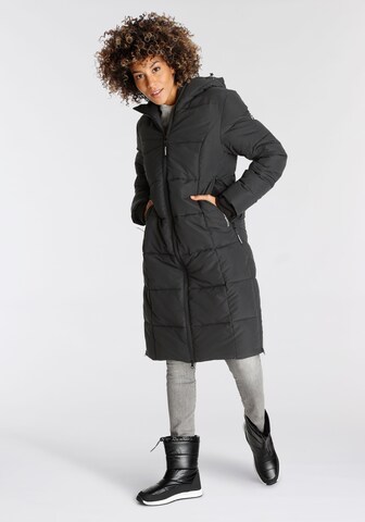 KangaROOS Outdoor Coat in Black