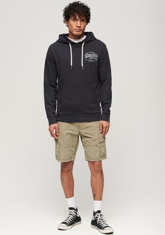 Superdry Sweatshirt 'Heritage' i sort