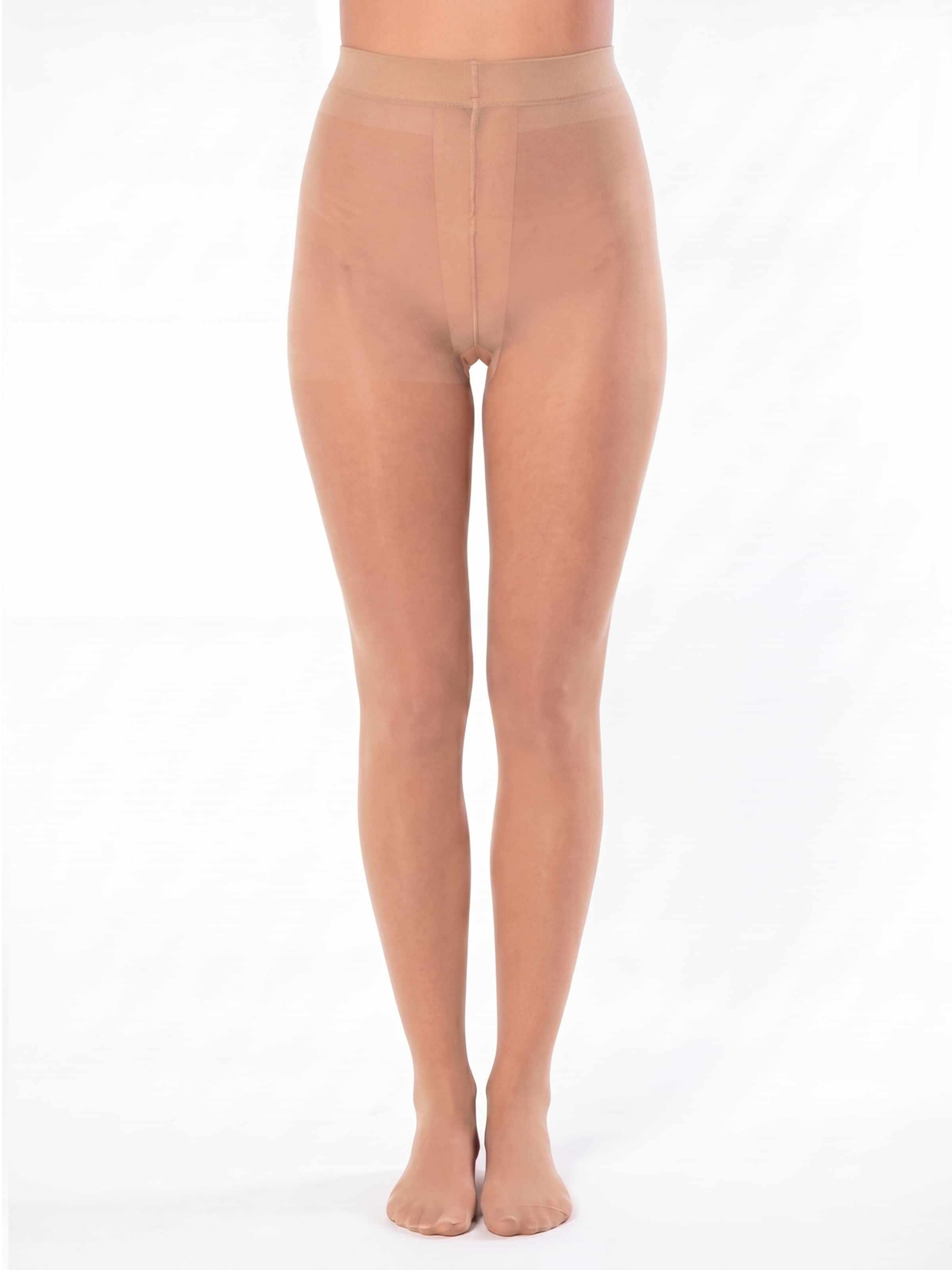 GLAMORY Feinstrumpfhose 'Ouvert 20 Feinstrumpfhose'‌‌‌‌‌‌‌‌‌ in Beige: Vorderseite