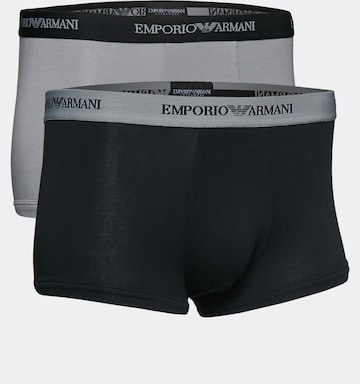 Boxers Emporio Armani en noir : devant