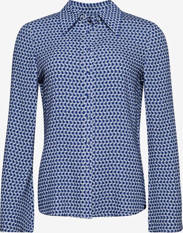 Superdry Blouse 'Studios Seventies' in Blauw: voorkant