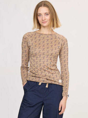 Odd Molly Top ' SiggieOM ' in Brown: front