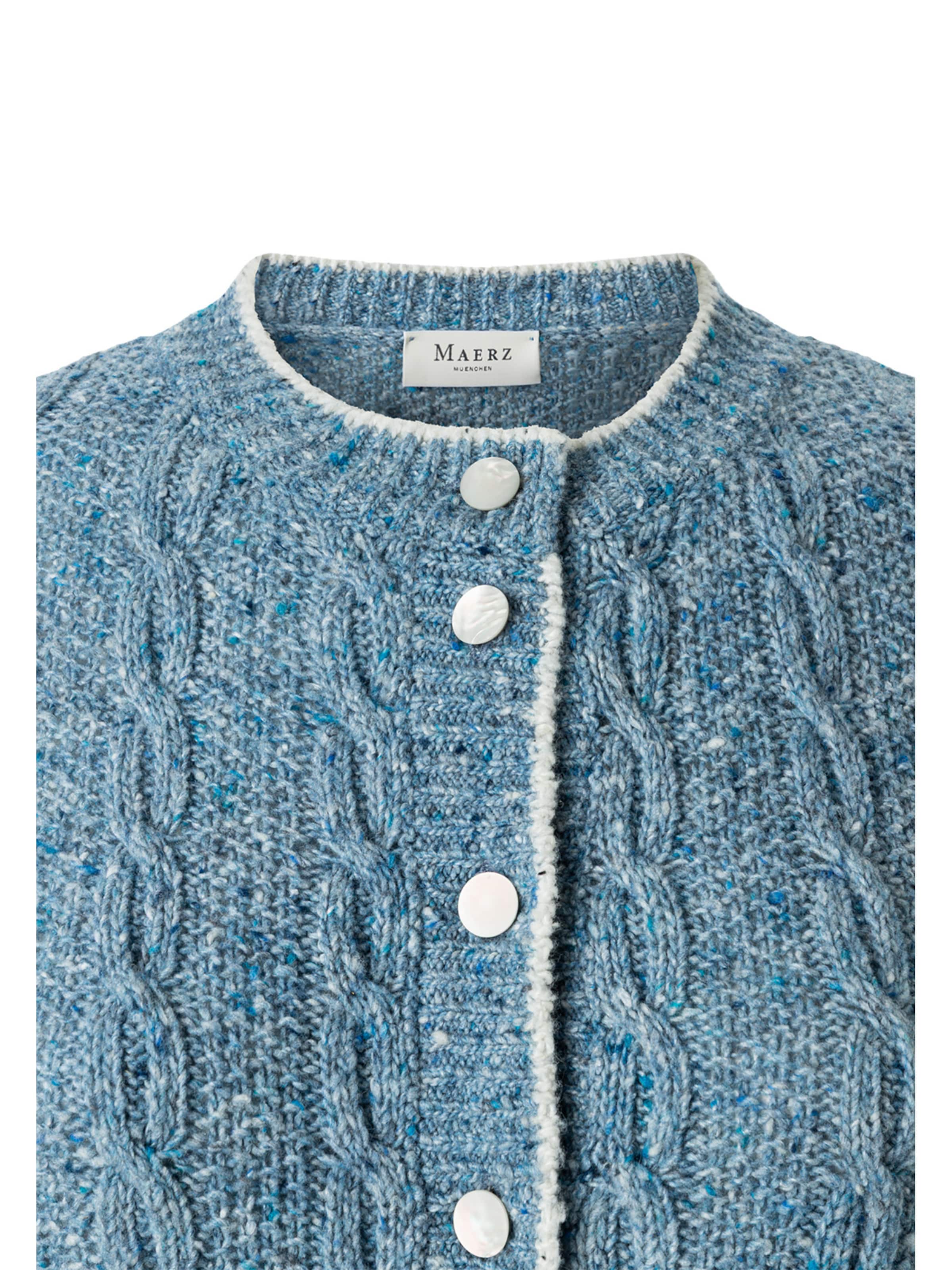 Cardigan MAERZ Muenchen en bleu