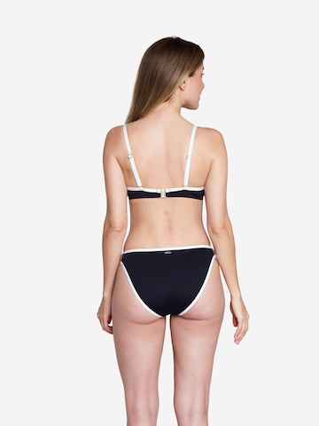 JOOP! Bustier Bikinitop ' Blanca Beach ' in Zwart