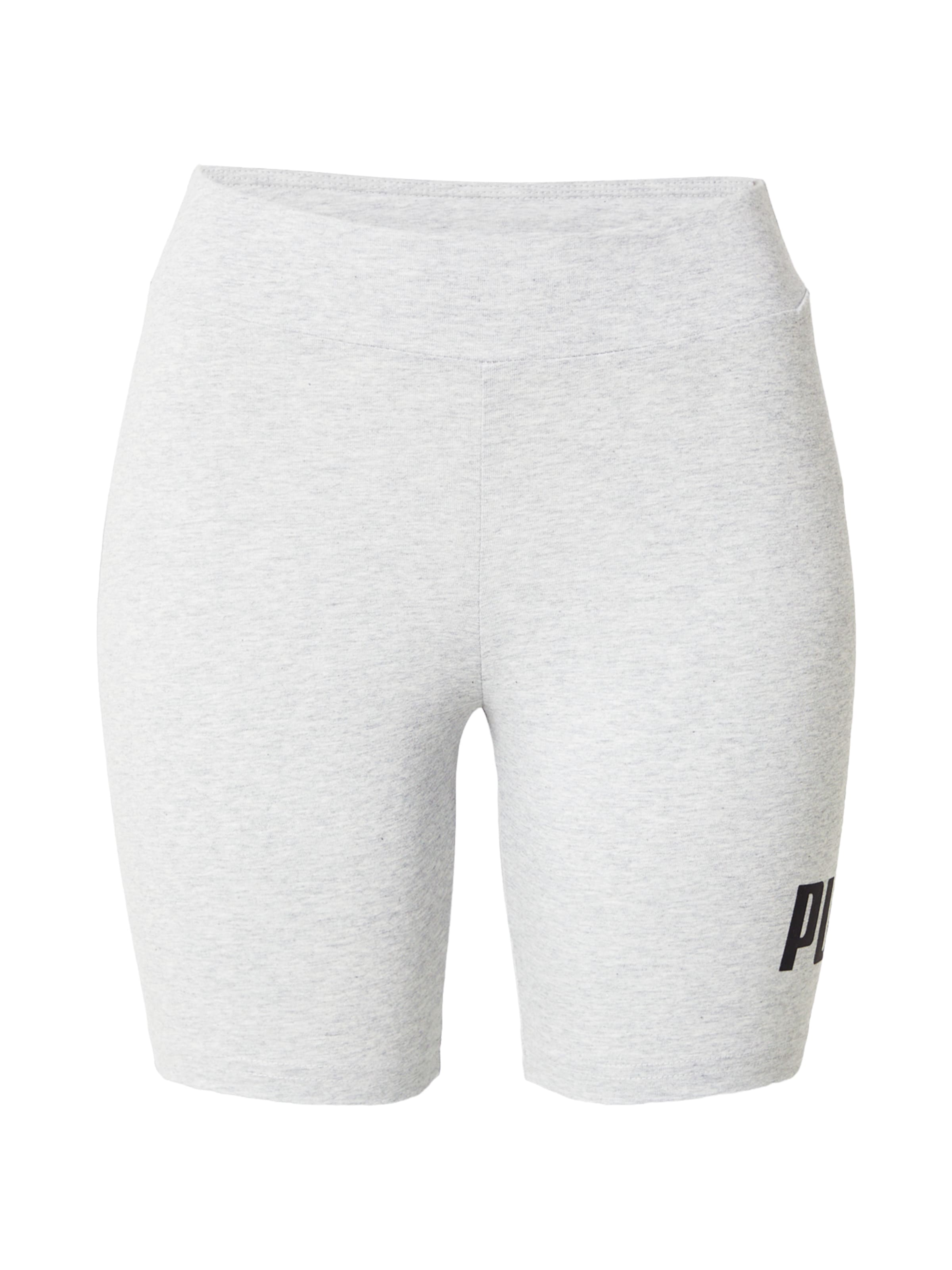 PUMA Workout Pants 'ESS No. 1' in Grey: front