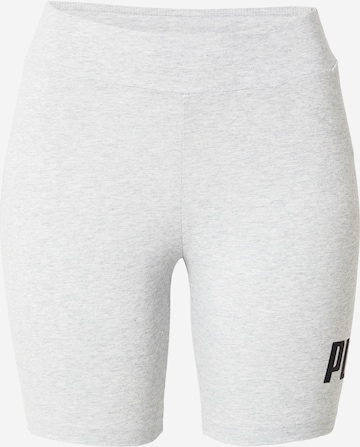 PUMA Workout Pants 'ESS No. 1' in Grey: front