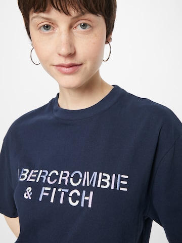 T-shirt Abercrombie & Fitch en bleu