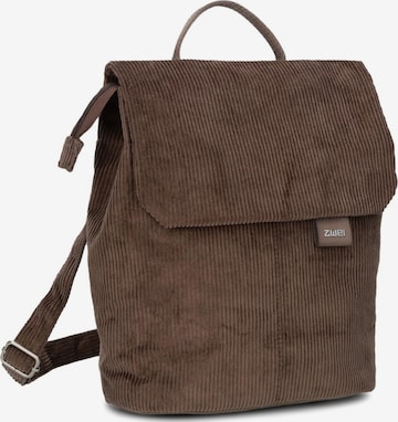ZWEI - Mochila 'MADEMOISELLE.M MR8' en marrón: frente