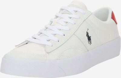 Polo Ralph Lauren Sneaker low 'SAYER SPORT' i rød / sort / hvid, Produktvisning