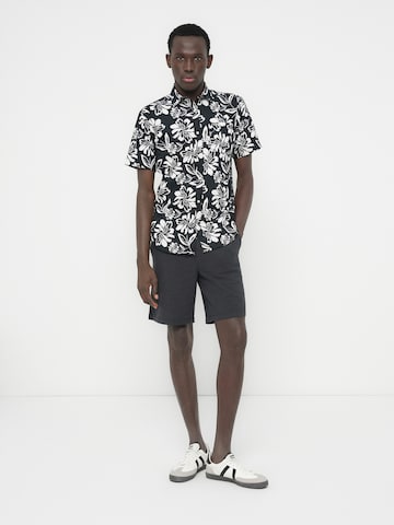 Regular fit Camicia 'JJETHAN' di JACK & JONES in nero