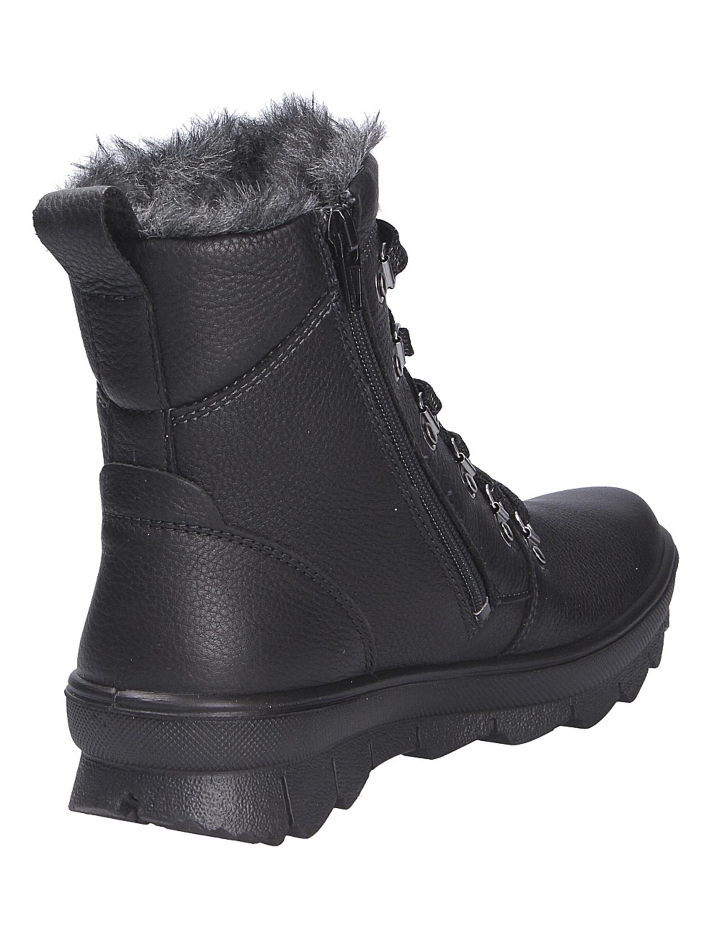 Legero Lace-Up Ankle Boots 'Novara' in Black