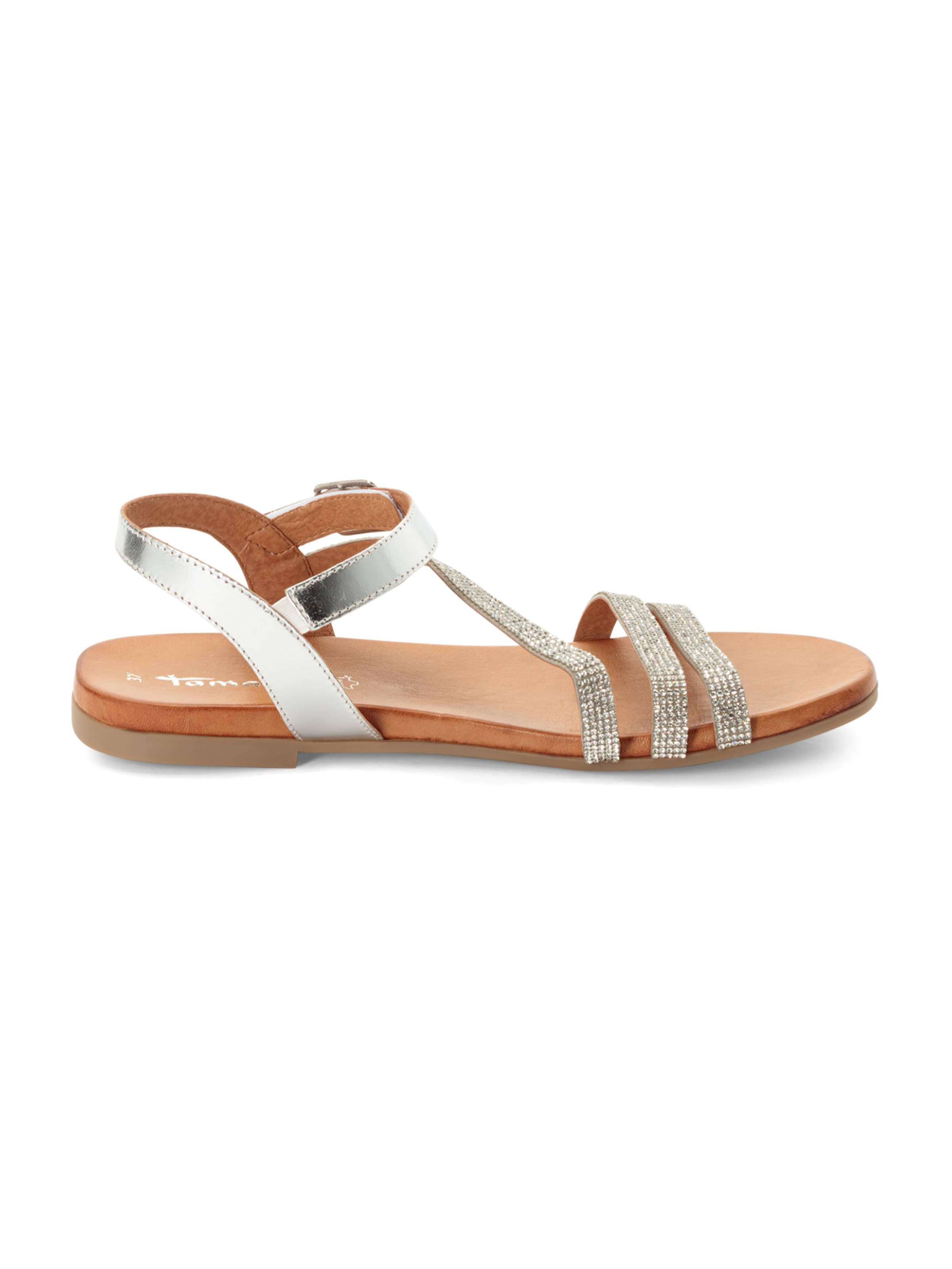 Tamaris Strap sandal in Silver