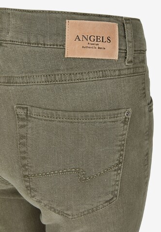 Angels Slimfit Straight-Leg Jeans in Grün
