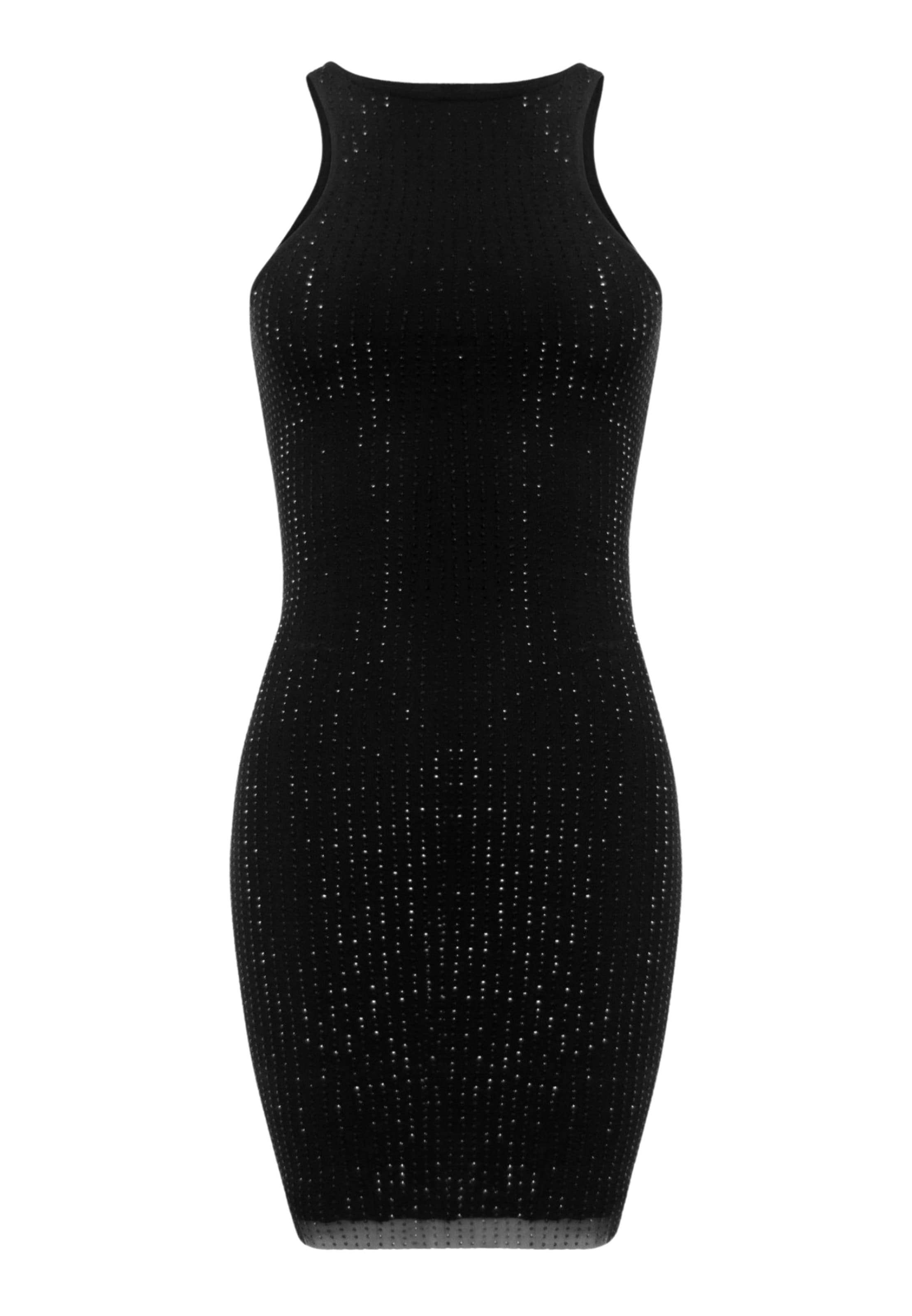 OW Collection Coctailkjole 'Crystal' i sort: forside