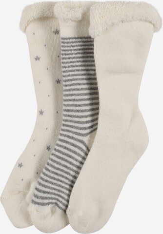 PETIT BATEAU Socks in Beige: front