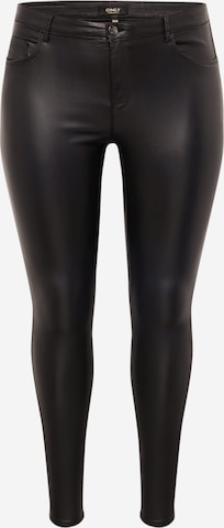 ONLY Curve Skinny Jeans 'HELLA' in Black: front