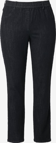 Ulla Popken Leggings in Black: front