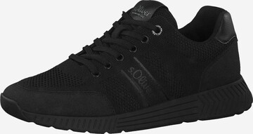 s.Oliver Sneakers in Black: front