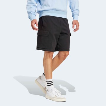 ADIDAS SPORTSWEAR Loose fit Workout Pants in Black