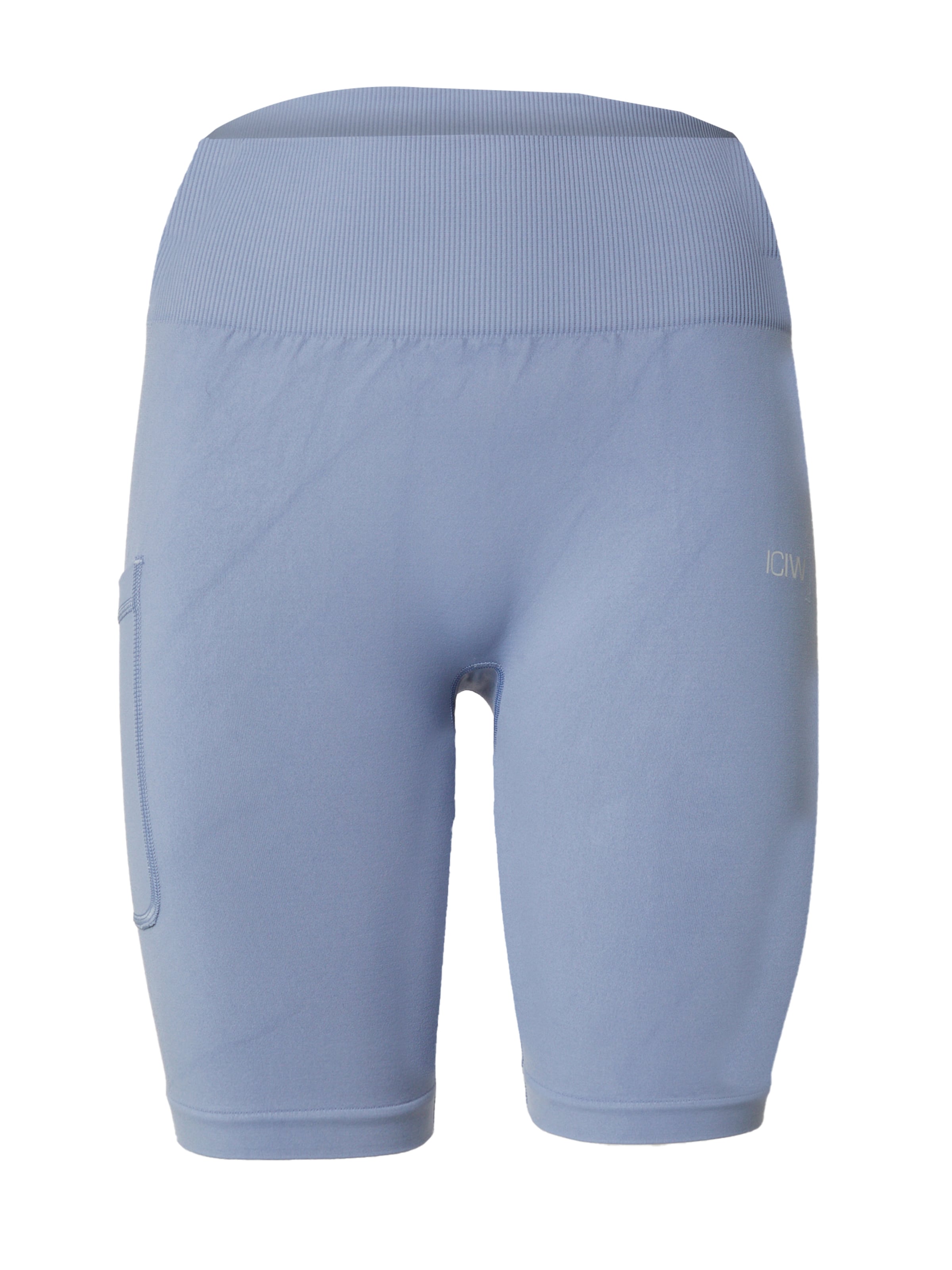 ICANIWILL - Skinny Pantalón deportivo 'Define' en azul: frente
