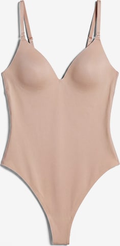 Body modelant Calvin Klein en beige : devant