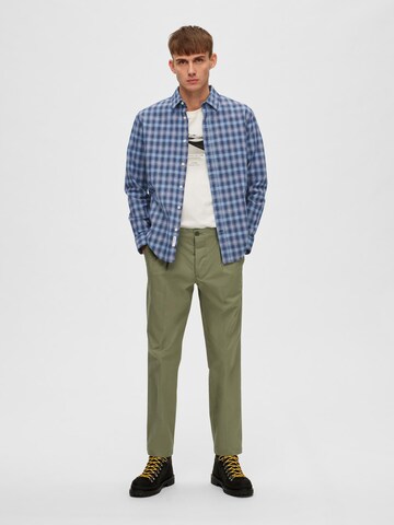 SELECTED HOMME Regular fit Button Up Shirt 'Regadi' in Blue